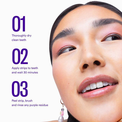 Hismile V34 Whitening Strips, Combining Whitening and Colour Correction